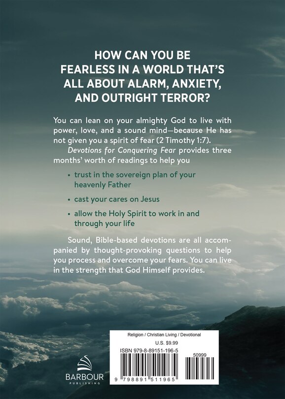 Back cover_Devotions for Conquering Fear