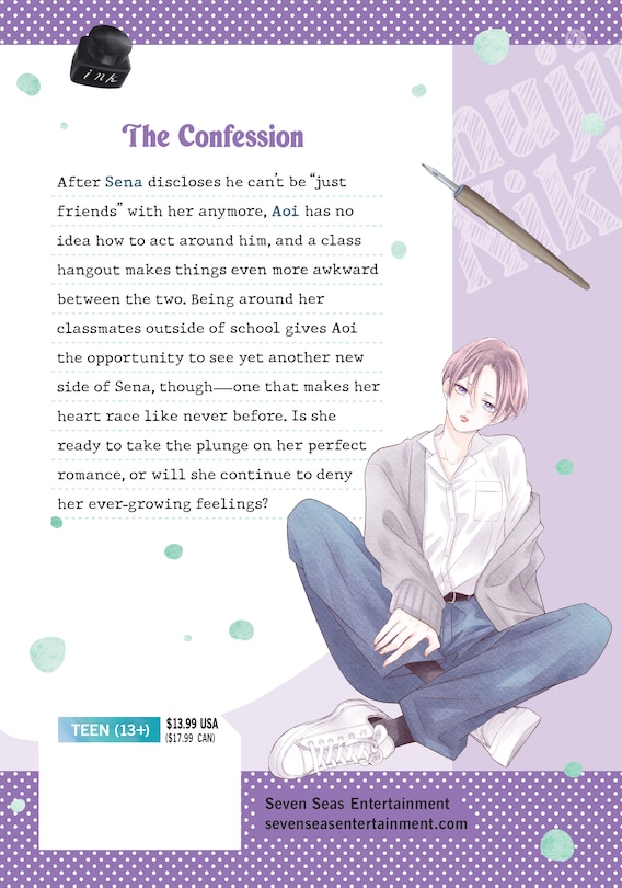 Back cover_Diary of a Female Lead: Shujinkou Nikki Vol. 4