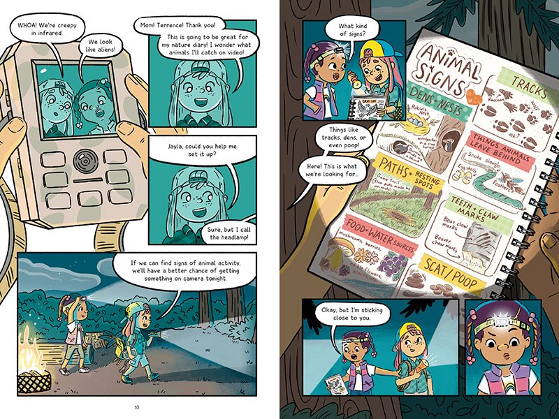 Sample content_Diary of a Nature Nerd: A Graphic Novel