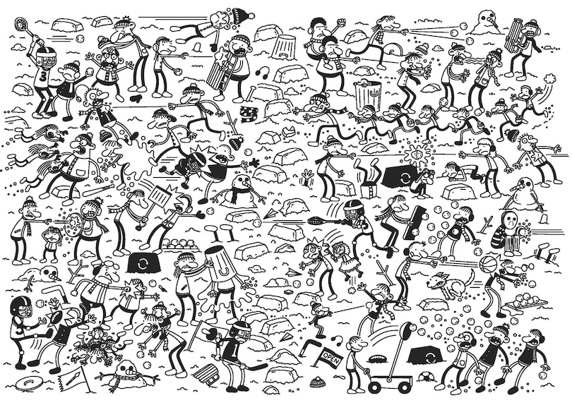 Sample content 2_Diary of a Wimpy Kid Poster Book