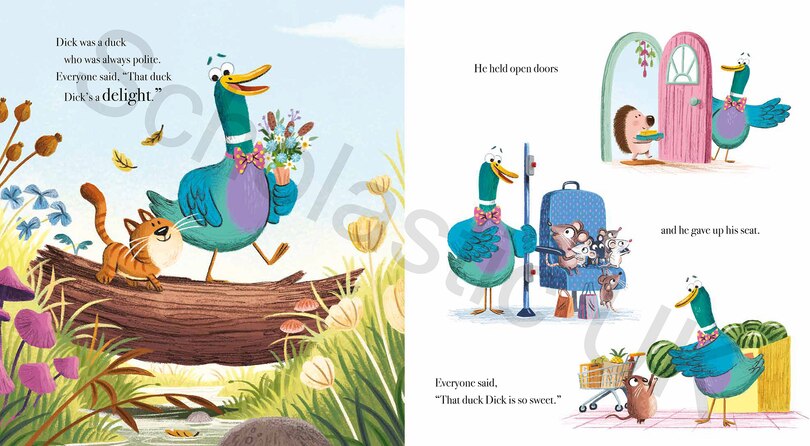 Aper&ccedil;u du contenu 3_Dick the Delightful Duck