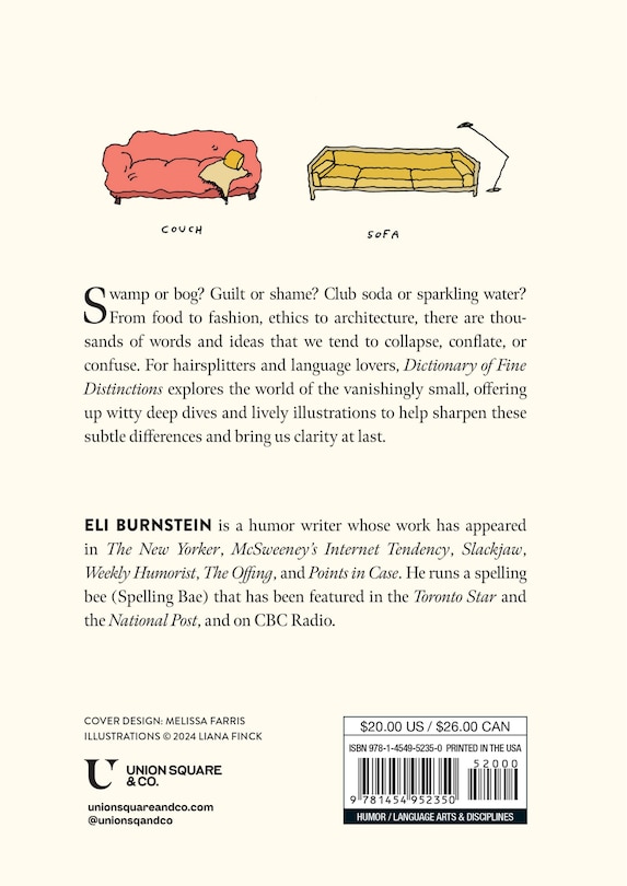 Back cover_Dictionary of Fine Distinctions