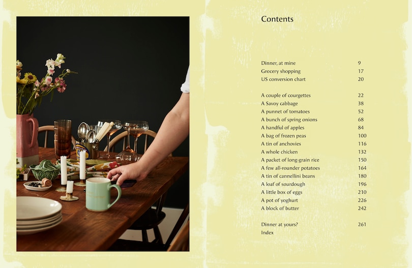 Table des mati&egrave;res_Dinner at Mine?