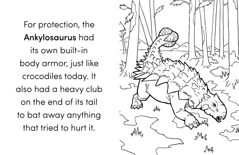 Aper&ccedil;u du contenu 3_Dinosaur Book for Kids