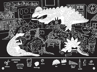 Sample content 3_Dinosaur Hidden Pictures Puzzles to Highlight