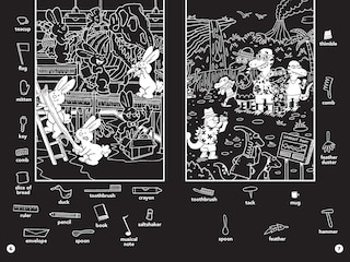 Sample content 4_Dinosaur Hidden Pictures Puzzles to Highlight