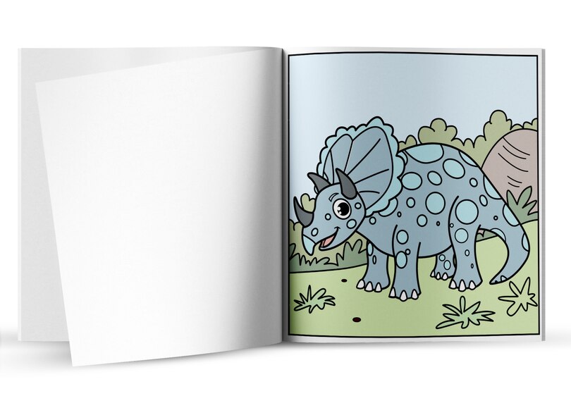 Aper&ccedil;u du contenu 2_Dinosaur Magic Coloring Book