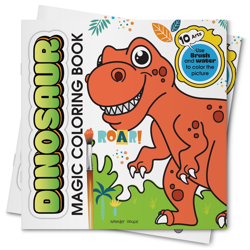 Aper&ccedil;u du contenu 3_Dinosaur Magic Coloring Book