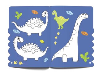 Sample content_Dinosaurs - Coloring and Sticker Activity Book (With 150+ Stickers)