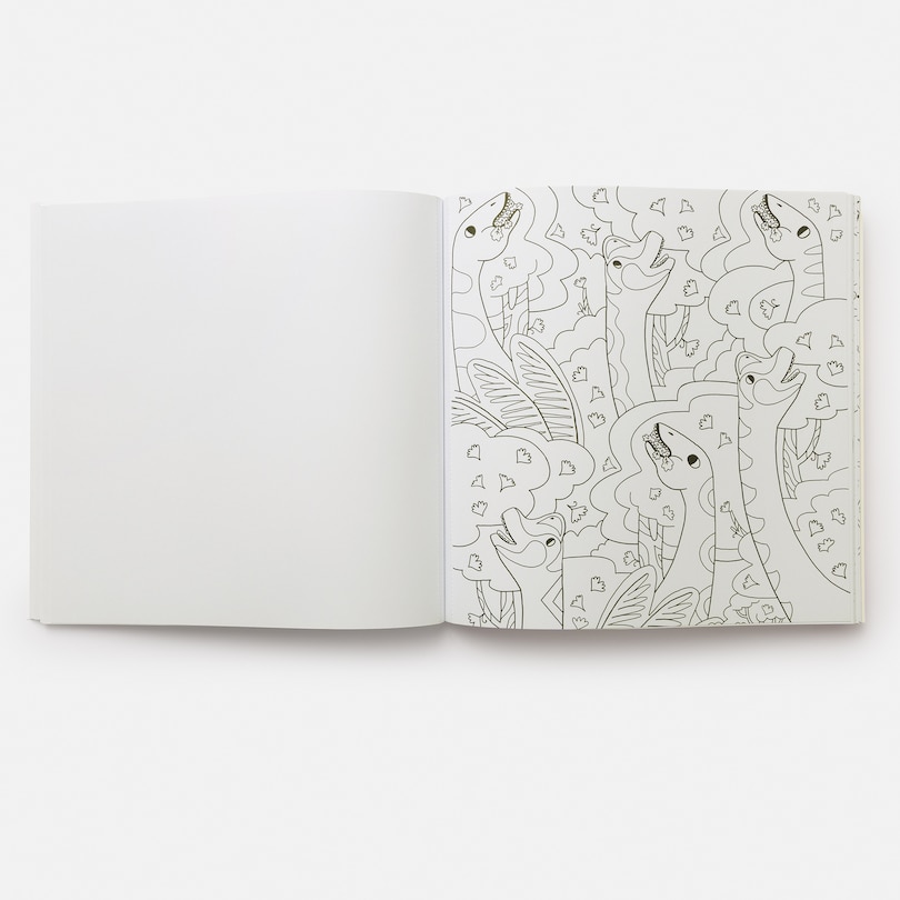 Aper&ccedil;u du contenu_Dinosaurs Coloring Book