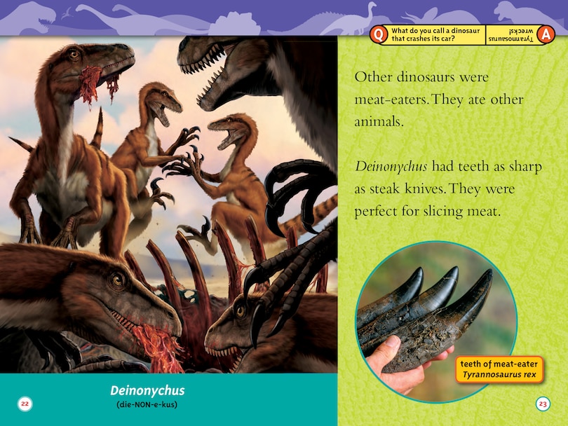 Aperçu du contenu 2_Dinosaurs (National Geographic Kids Readers, Level 1)