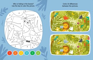 Sample content_Dinosaurs, Pandas & Pals Activity Book