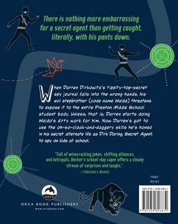 Back cover_Dirk Daring, Secret Agent