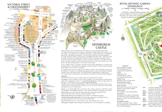Sample content_Discovering Edinburgh Illustrated Map