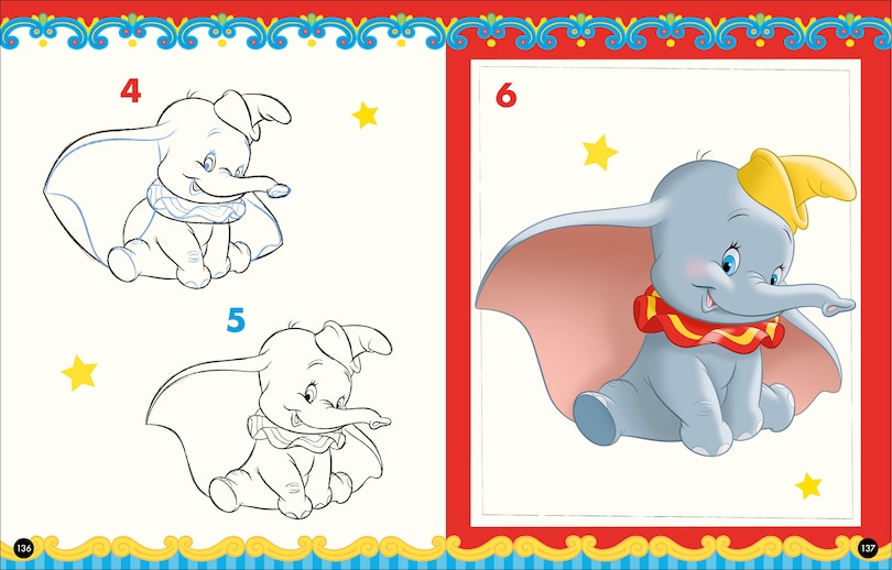 Aper&ccedil;u du contenu_Disney How to Draw Classic Characters