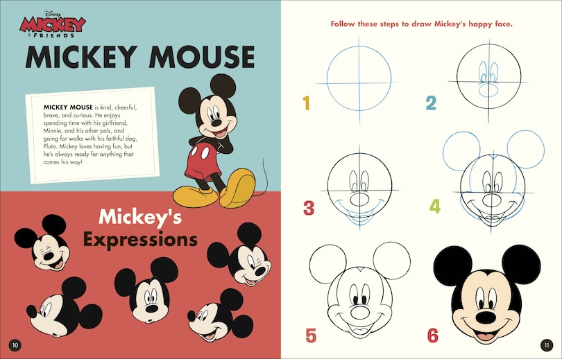 Sample content_Disney How to Draw Favorite Characters