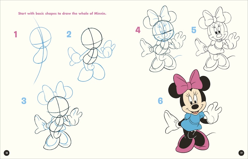 Sample content 2_Disney How to Draw Favorite Characters