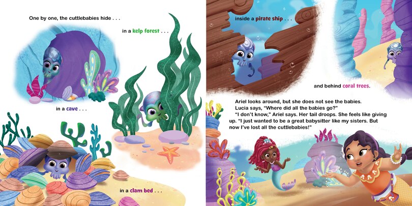 Aperçu du contenu 2_Disney Junior Ariel: Cuttlebaby Sitter