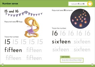 Sample content 4_Disney Learning Big Workbook Grade 1