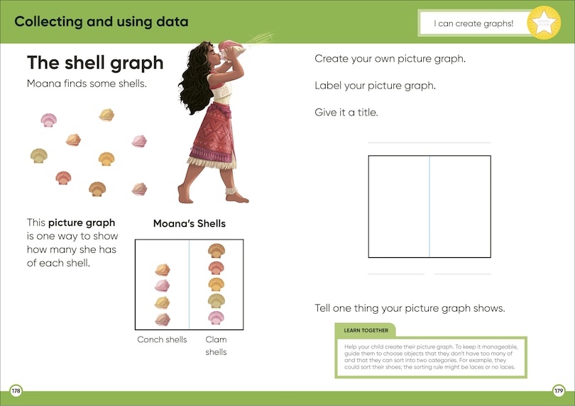 Aper&ccedil;u du contenu 5_Disney Learning Big Workbook Grade 1