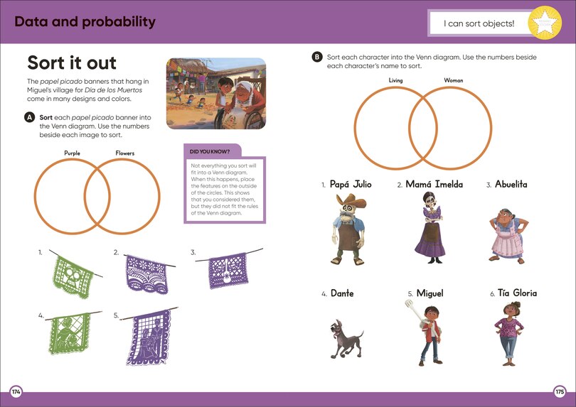 Aperçu du contenu_Disney Learning Big Workbook Grade 3