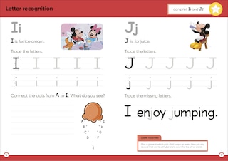 Sample content 2_Disney Learning Big Workbook Kindergarten