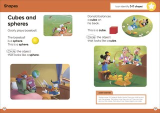 Sample content_Disney Learning Big Workbook Preschool
