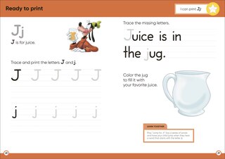 Sample content 2_Disney Learning Big Workbook Preschool