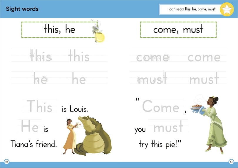 Sample content_Disney Learning Sight Words (Ages 3-5)