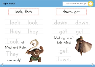 Sample content 2_Disney Learning Sight Words (Ages 3-5)