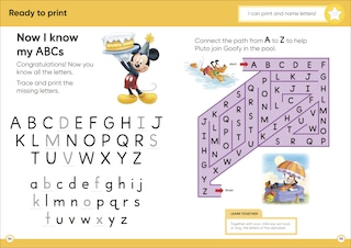 Sample content 4_Disney Learning Starting to Read (Ages 3-5)