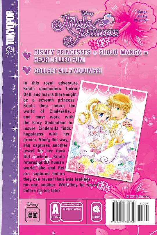 Couverture arri&egrave;re_Disney Manga: Kilala Princess, Volume 3