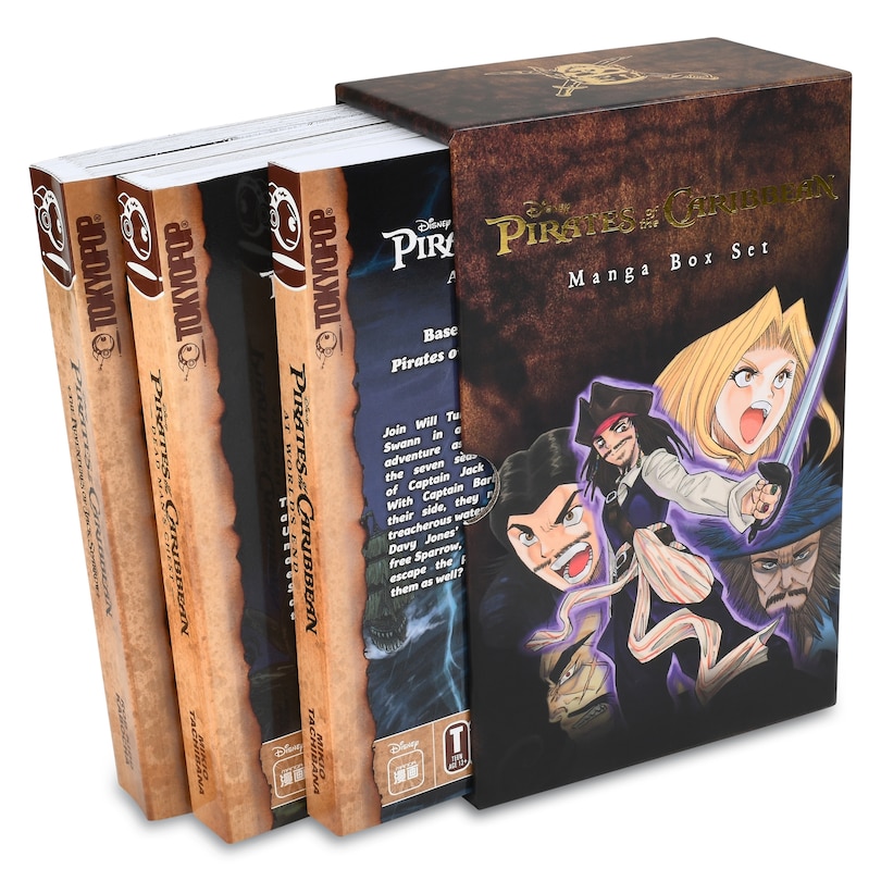 Sample content_Disney Manga: Pirates of the Caribbean Box Set