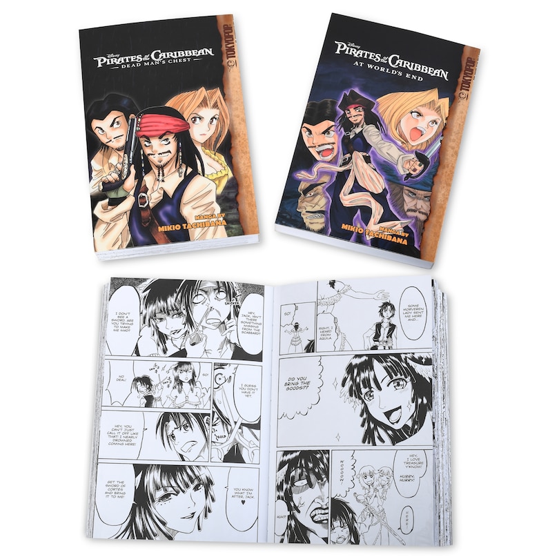 Sample content 2_Disney Manga: Pirates of the Caribbean Box Set