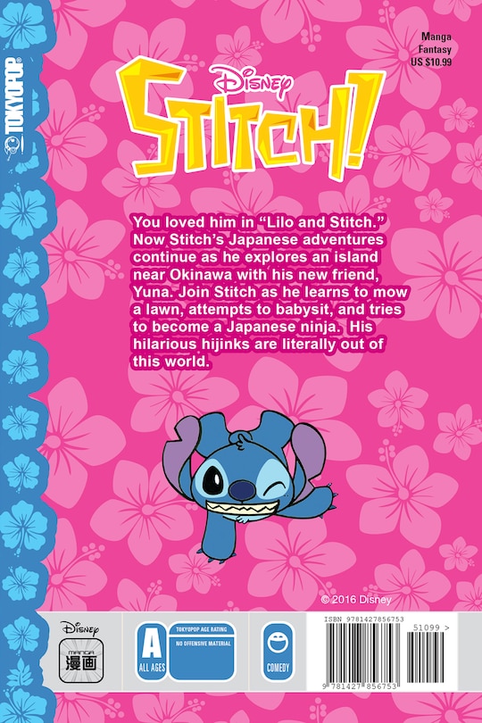 Couverture arrière_Disney Manga: Stitch!, Volume 2