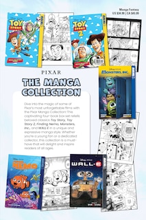 Couverture arrière_Disney Manga: The Pixar Collection