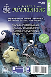 Couverture arrière_Disney Manga: Tim Burton's The Nightmare Before Christmas - The Battle for Pumpkin King