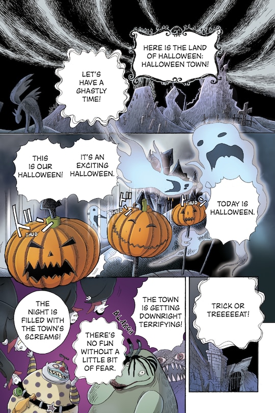 Aperçu du contenu 2_Disney Manga: Tim Burton's The Nightmare Before Christmas (Full-Color Manga Edition)