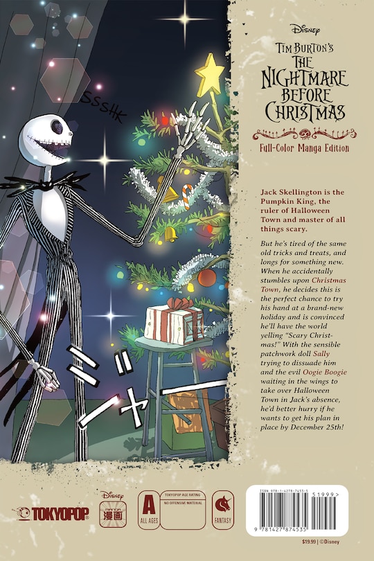 Aperçu du contenu 5_Disney Manga: Tim Burton's The Nightmare Before Christmas (Full-Color Manga Edition)
