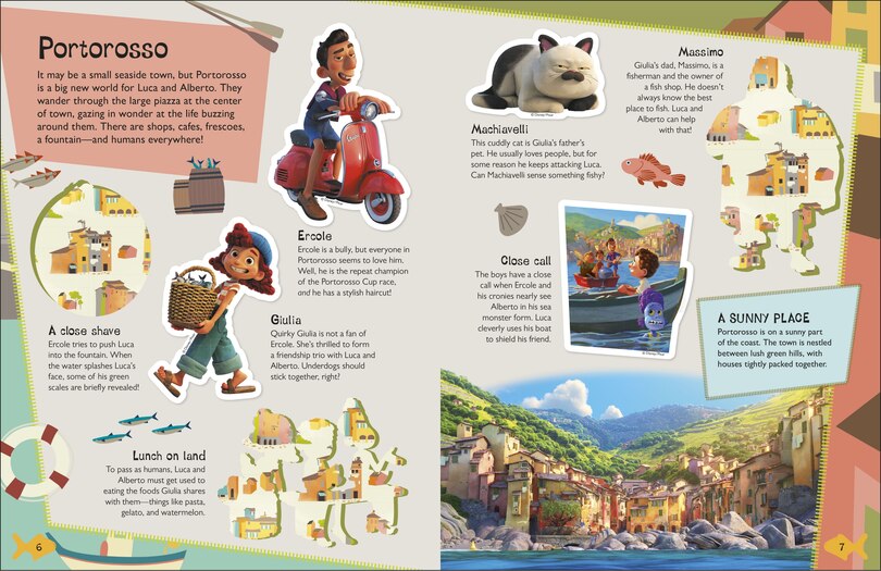 Sample content 3_Disney Pixar Luca Ultimate Sticker Book