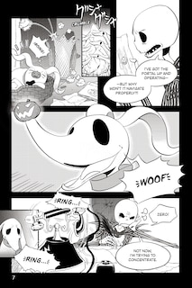 Sample content_Disney Tim Burton's The Nightmare Before Christmas: Zero's Journey (Ultimate Manga Edition with Sprayed Edges)