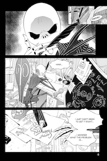 Sample content 2_Disney Tim Burton's The Nightmare Before Christmas: Zero's Journey (Ultimate Manga Edition with Sprayed Edges)