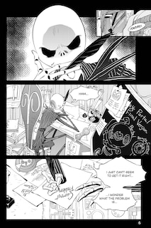 Sample content 3_Disney Tim Burton's The Nightmare Before Christmas: Zero's Journey (Ultimate Manga Edition with Sprayed Edges)