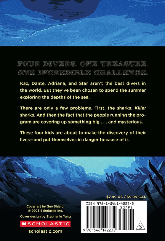 Back cover_Dive #1: The Discovery