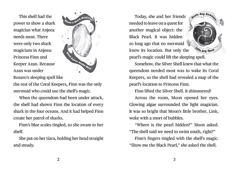 Sample content 2_Dive for the Black Pearl: A Branches Book (Coral Keepers #2)