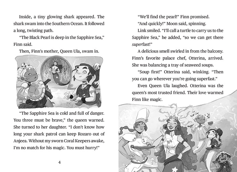 Sample content 3_Dive for the Black Pearl: A Branches Book (Coral Keepers #2)