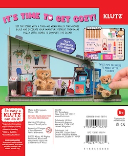 Back cover_DIY Miniature Cozy Bear Cabin