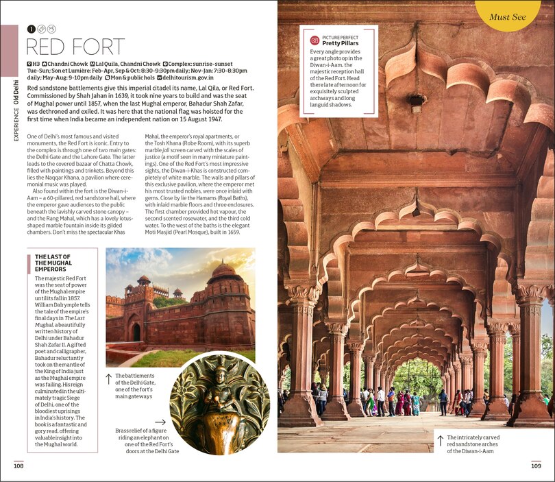 Aper&ccedil;u du contenu_DK Delhi, Agra and Jaipur