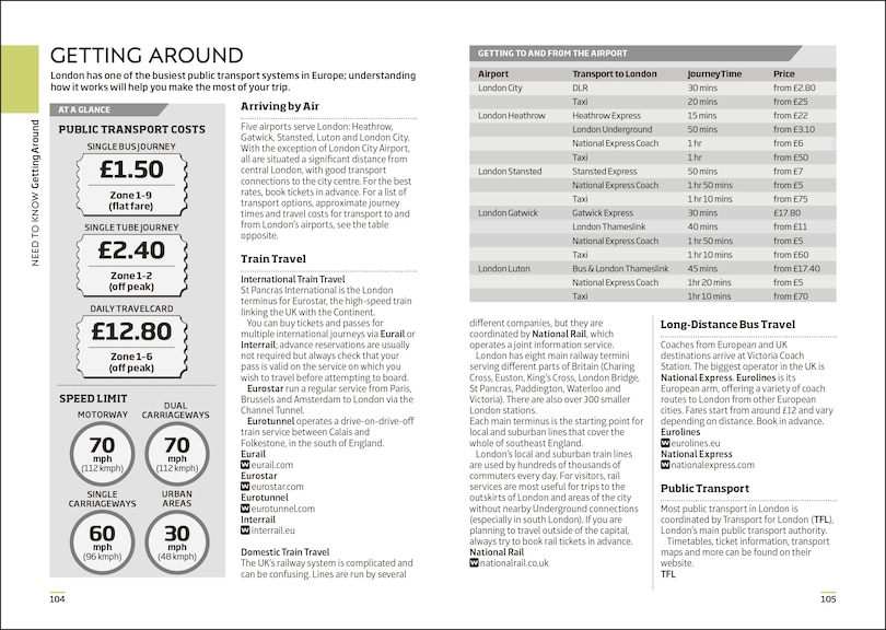 Aper&ccedil;u du contenu_DK London Mini Map and Guide