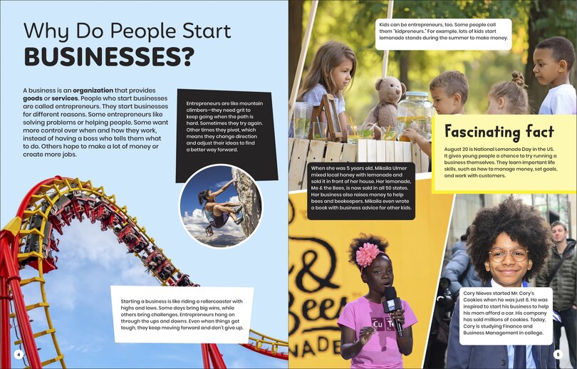 Aper&ccedil;u du contenu 5_DK Super Economics Starting a Business